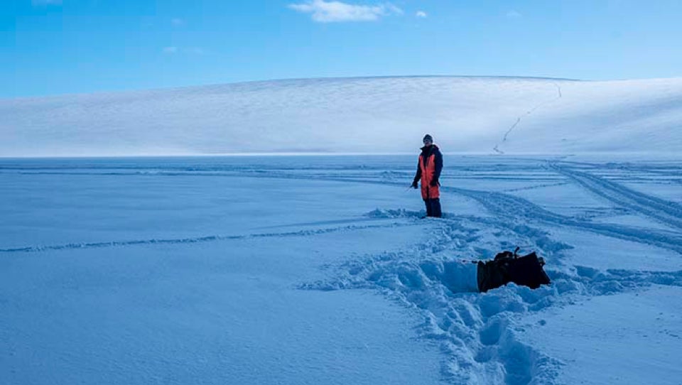 Finnmarkin tuntureilla on hyviä rautujärviä